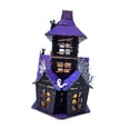 thumbnail image 3 of deevoka Halloween Haunted House DIY Kit Wood Castle for Bookshelf Living Room Indoor, 3 of 9