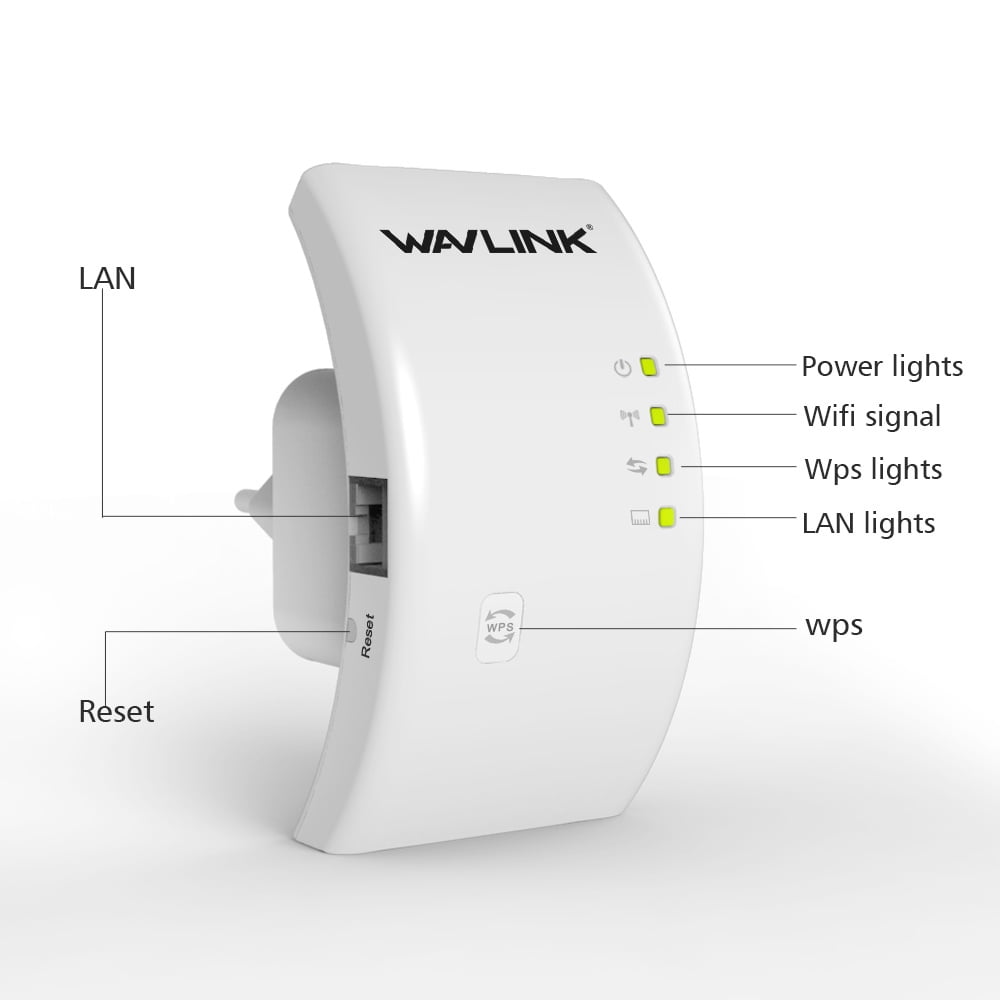 Wavlink N300 WiFi Extender 300Mbps WiFi WLAN Range Extender WIFI ...