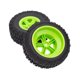 thumbnail image 4 of 4 llantas y llantas de rueda para camión de terreno de 1/10 Rc Traxxas Slash, verde Afortunado Sencillez, 4 of 4