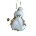 thumbnail image 3 of MXTPOV Exquisite Christmas Decorations for Christmas Tree, Plush Cute Angel Ornaments Hanging for Backpack Party Car Home Decor, White, 3 of 6