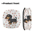 thumbnail image 2 of COEQINE Dachshund Medical Rollator Walker Seat & Back Covers Universal Rollator Walker Seat and Backrest Covers Designer Fashion Accessories Suitable for Seniors, 2 of 7