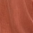 thumbnail image 5 of Morttic Women's 2 Piece Long Sleeve Button Down Shirt & Wide Leg Pants Set – Elegant Solid Color Casual Work Outfit Orange，XL, 5 of 6