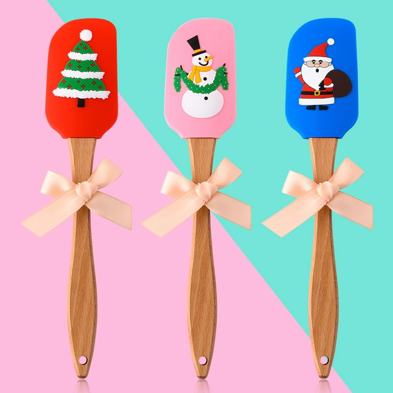 Holiday Spatulas Funny Cute Thanksgiving Xmas Season Cooking Utensils Funny  Silicone Scraper for Christmas Holiday With Food Christmas - Yahoo Shopping