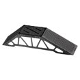 thumbnail image 4 of Bunblic Pont Rampe d'Obstacles pour Voiture RC en Acier Inoxydable Pièces de Rechange Robustes Accessoire de Pont Simple Côté Réaliste de Qualité Supérieure pour TRX4M SCX24 Noir, 4 of 8