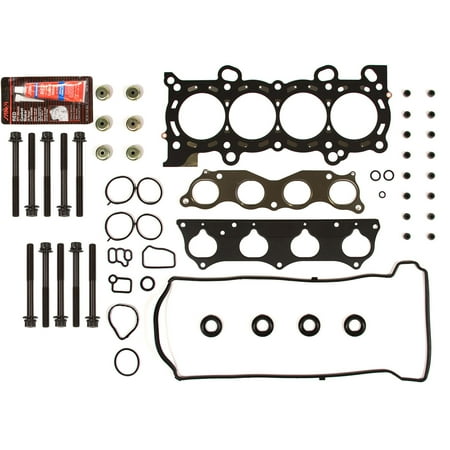 Complete Head Gasket Set - Evergreen HSHB4037 Head Gasket Set Head Bolts Fit 02-06 Honda CRV 2.4 DOHC 16V K24A1