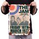 thumbnail image 4 of Placa Metal Vintage The Jam Pintura Hierro Rectangular Arte La Pared 30x40cm, 4 of 9