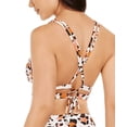 thumbnail image 4 of Hula Honey LEOPARD MULTI Juniors' Wild About You Bikini Swim Top, US Medium, 4 of 4