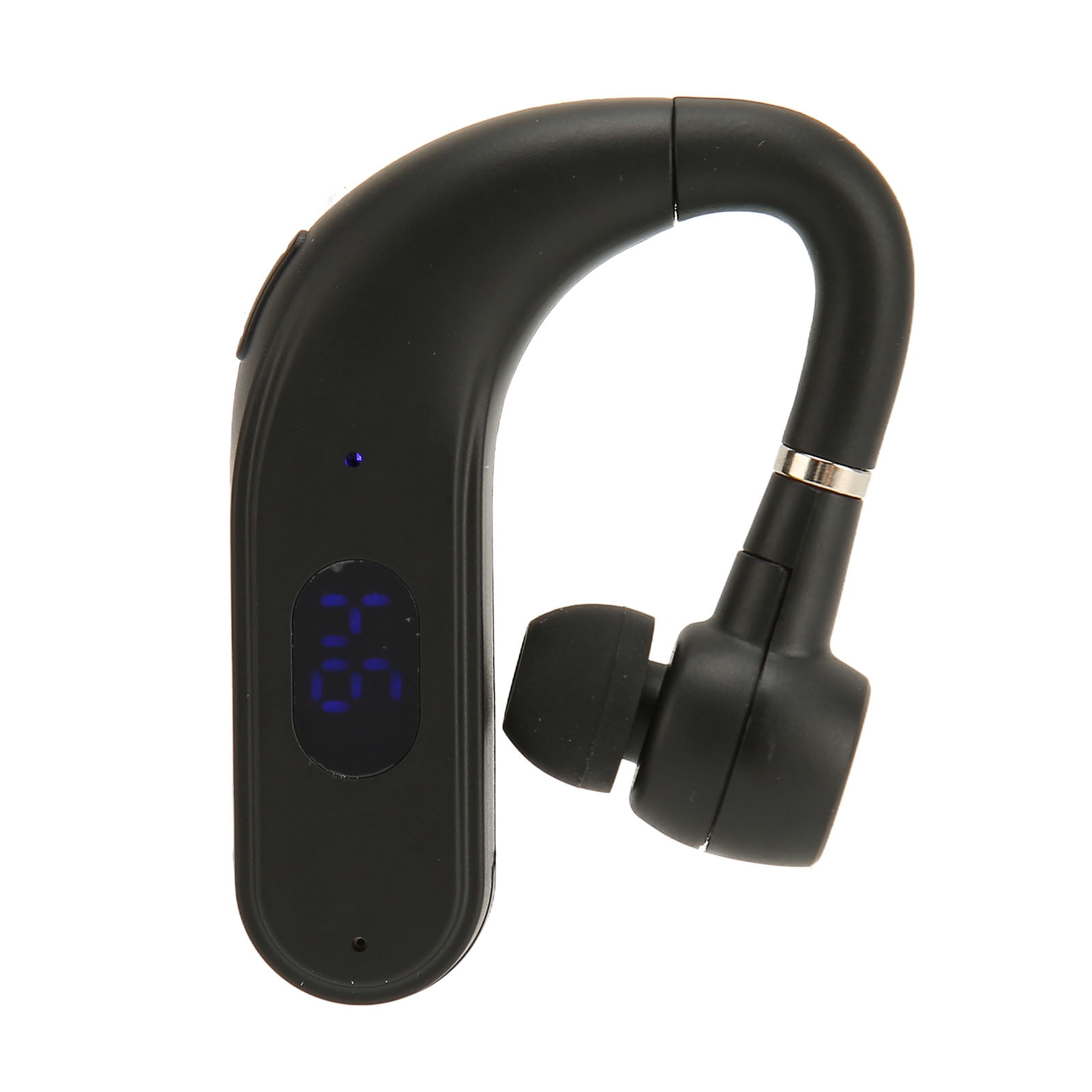 Bone Conduction Earpiece Waterproof Replaceable Battery Dual Batteries LED Digital Display Wireless Bluetooth Earpiece