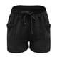 thumbnail image 4 of MKLEKYY Pantalones Cortos Deportivos Para Mujer, Pantalones Casuales De Pierna Recta Para Mujer, Pantalones Cortos Deportivos Holgados De Cintura Alta, Pantalones Casuales De Moda, 4 of 4