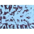 thumbnail image 1 of Ahgly Company Indoor Rectangle Abstract Light Blue Modern Area Rugs, 3' x 5', 1 of 4