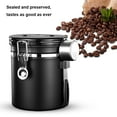 thumbnail image 5 of BLEEUS 40/50/60 Oz Coffee Canister Sealed Food Organizer For Dry Food Home Supplies (Black 1500Ml), 5 of 6