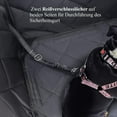 thumbnail image 3 of 2 In 1 Dog Seat Cover For Cars, Heavy Duty Back Seat Protector With Waterproof & Scratch Proof Technology, Quilted Material For Comfort, Portable Puppy/Pet Car Booster Seat,, 3 of 5