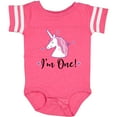 thumbnail image 3 of Inktastic 1st Birthday Unicorn Girls Baby Bodysuit, 3 of 5