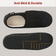 thumbnail image 2 of LongBay Women's Adjustable Diabetic Slippers Memory Foam Arthritis Edema Fuzzy House Shoes, 2 of 6