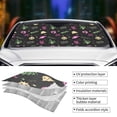 thumbnail image 5 of XMXT Car Sun Shade Windshield, Halloween Cartoon Ghost Patterns Sunshade for Car Windshield Sun Shades for Car SUV Truck, m, 5 of 9