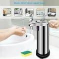 thumbnail image 7 of 250ml Stainless Auto Handsfree Sensor Touchless Soap Dispenser Kitchen Bathroom, 7 of 7