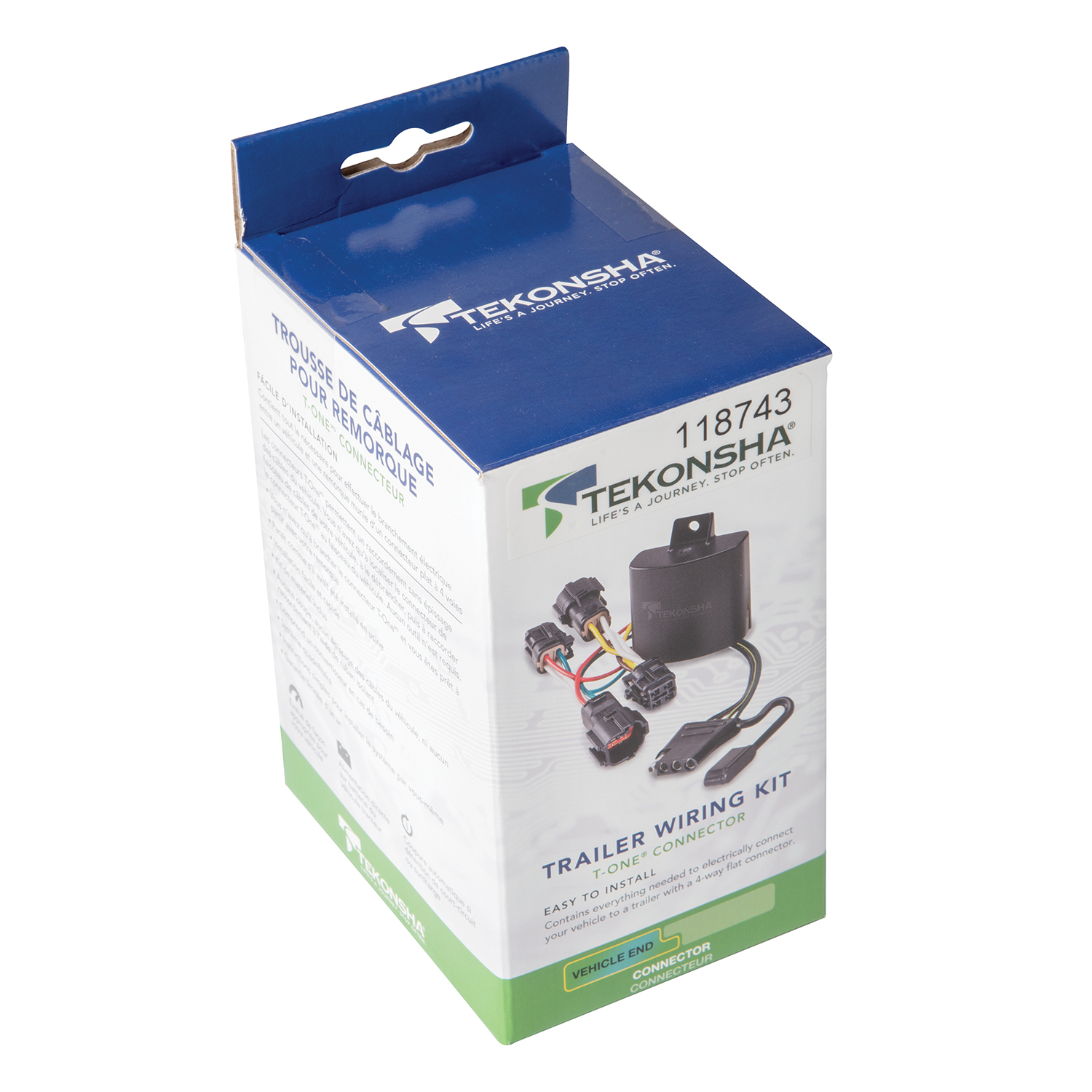 Draw-Tite 118743 15-18 Bmw X5 T-One W/Upgraded Circuit Protected