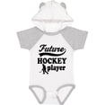 thumbnail image 3 of Inktastic Future Hockey Player Baby Boy Boys Baby Bodysuit, 3 of 5
