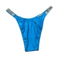 thumbnail image 2 of Victoria's Secret Women Shine Strap Malibu Fabulous Bikini Swim Bottom Blue X-Large NWT, 2 of 2