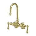 thumbnail image 2 of Kingston Brass Cc91T5 Deck Mount Clawfoot Tub Filler - Oil Rubbed Bronze Finish, 2 of 4