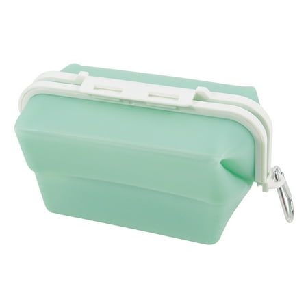 

Silicone Storage Box Portable Foldable Jewelry Storage Box Microwave Heating Storage Bag