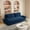 Blue, variant on 73.2" Queen Pull Out Sofa Bed,3-in-1 Convertible Sleeper Sofa,Multi-Functional Corduroy Loveseat Bed