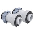 thumbnail image 1 of Los adaptadores para mangueras de piscina VidaXL tipo B permiten usar 1,5 mangueras de piscina, 1 of 7