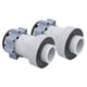 thumbnail image 1 of Los adaptadores para mangueras de piscina VidaXL tipo B permiten usar 1,5 mangueras de piscina, 1 of 7
