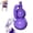 Purple, variant on Glass Gourd Water Bottle, Chinese Drinking Gourd Bottle, Leak-Proof Beverage Bottles with Tassel, Portable Sports Water Bottles for Outdoor, Home Decoration