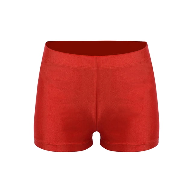 Zaldita Shorts de Sport pour Garçons, Extensibles, pour la Gym, Course, Cyclisme, Rouge 8