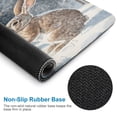 thumbnail image 3 of Winter Decor Rabbit Printed Mouse Pad, 10"x12", Square Mouse Pad, Cloth with Rubberized Base, Standard, 3 of 8