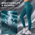 thumbnail image 4 of 3D Leggings for Women, High Waisted Body Sculpt Compression Workout Leggings, Yoga Pants, Pilates, Gym, Casual, 4 of 7