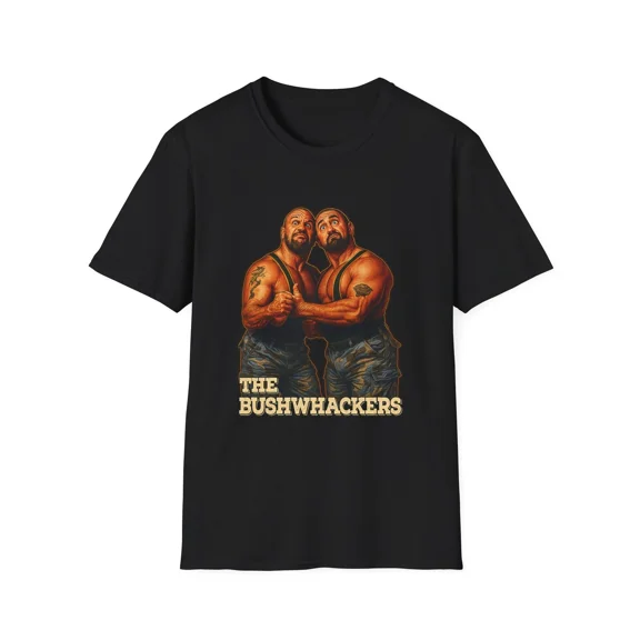 The Bushwhackers T-Shirt, Retro Wrestling 90s Tee, Unisex