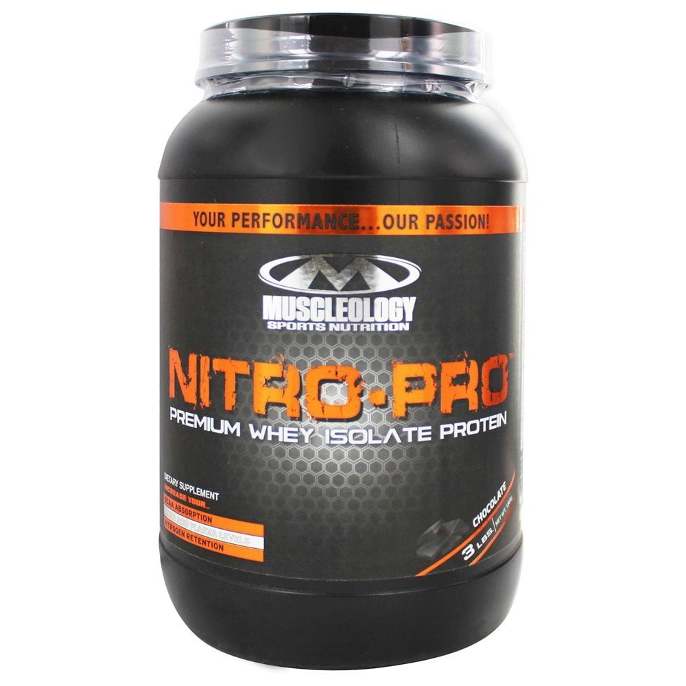 Muscleology Nitro Pro 100 Premium Whey Isolate Protein Chocolate