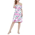 thumbnail image 2 of DPTALR Mother And Daughter Women's Ruffle Floral Print Dress Family Matching Clothes, 2 of 9