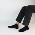 thumbnail image 4 of CAILDANL Thin Viscose Bamboo Low Cut Ankle Socks Men Breathable Sock Comfort Cool Softy Lightweight Sock 5 Paris, 4 of 5