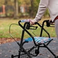 thumbnail image 4 of HELLHERO Cherry Blossom Breathable Rollator Walker Seat and Backrest Rollbar Covers Set Rollator Seat Covers & Easy to Use Protector for Senior, 4 of 7
