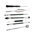 thumbnail image 4 of Juego de herramientas de reparación de saxofón, accesorios profesionales, fáciles de usar, mantenimiento práctico, kits portátiles, suministros 7 piezas negro Sunnimix Reparación de saxofones, 4 of 8