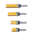thumbnail image 3 of brocas de fresado de corte al ras de 8 mm, herramienta de corte de vástago redondo para carpintería de bricolaje., 3 of 14
