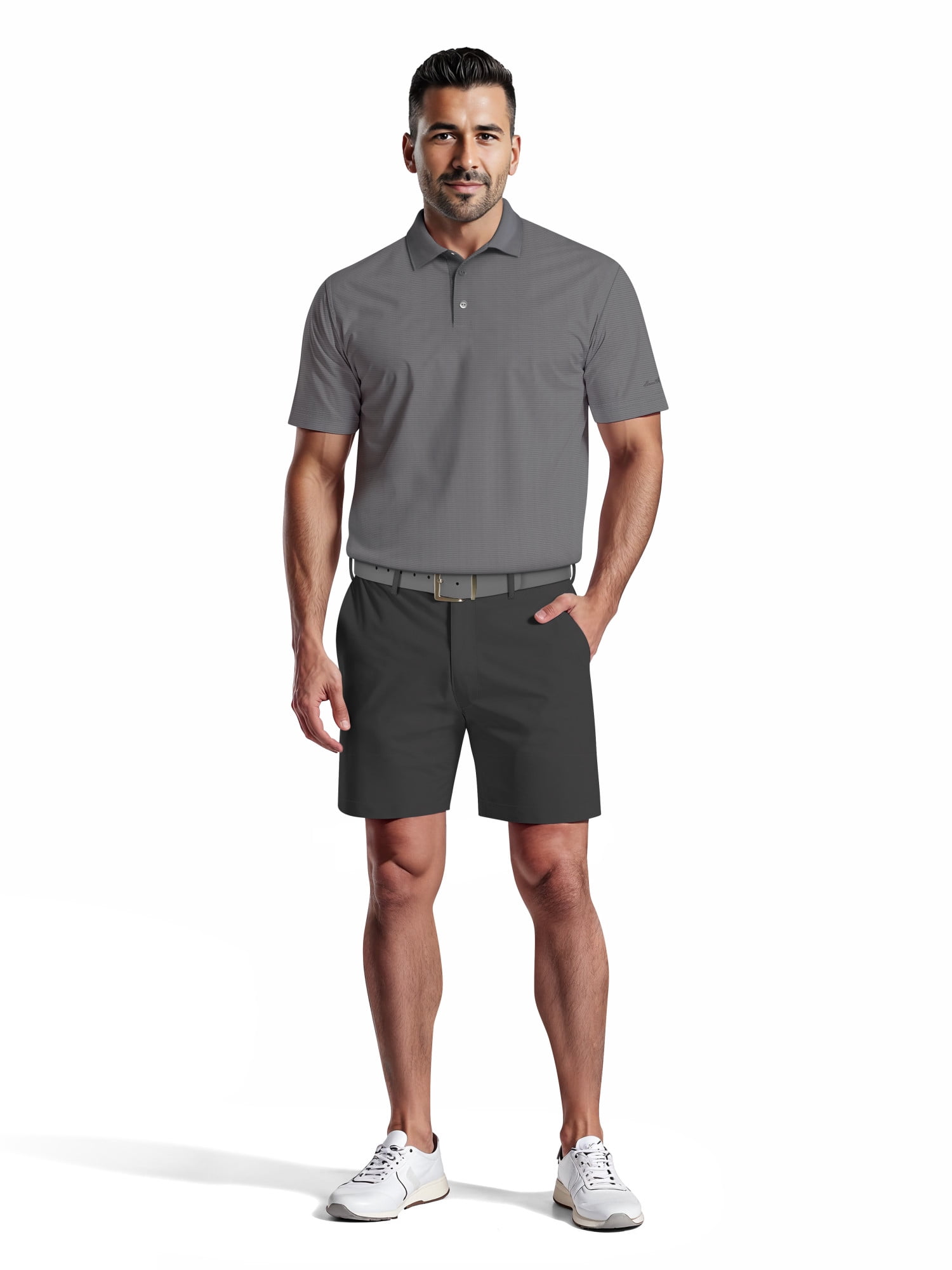 Ben Hogan Men's & Big Men's Stretch Golf Shorts with Active Waistband, 7" & 9" Inseams, Sizes 30-50