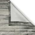 thumbnail image 3 of Ambesonne Rustic Kitchen Curtains, Grunge Art Vertical Planks, 55"x45", Pale Grey Pearl Dust, 3 of 3