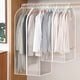 thumbnail image 2 of Vertical Garment Protector Transparent Washable Hanging Bag | Closet Organizer Suit Cover | Space-Saving Clothing Storage | Reusable Dustproof Wardrobe Bag | 60x50x90cm | 1 Pack, 2 of 8