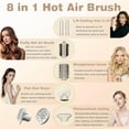 thumbnail image 2 of 8-in-1 Hair Styler & Hair Dryer Brush with HD Digital Display - 110,000 RPM High-Speed Negative Ion Multi-Styler for Fast Drying & Curling, 2 of 16