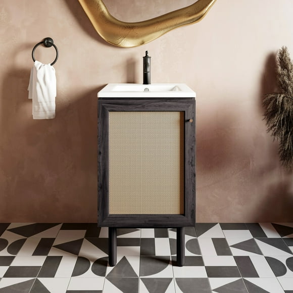 Bathroom Vanity 18 Inch Depth