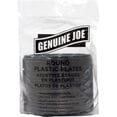 thumbnail image 5 of Genuine Joe Reusable Plastic Black Plates - 6" Diameter Plate - Plastic - Serving - Disposable - Black - 1000 Piece[s] / Carton (10427ct), 5 of 6