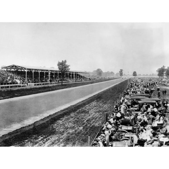 The First Indianapolis 500 At The Indianapolis Motor Speedway On May 30 History (36 x 24)