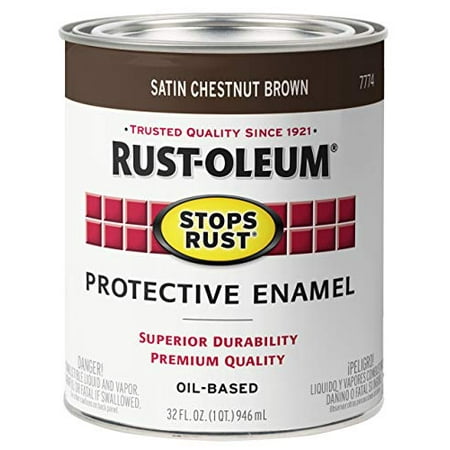 Stops Rust Sat Chestnt Brown Enamel 7774502
