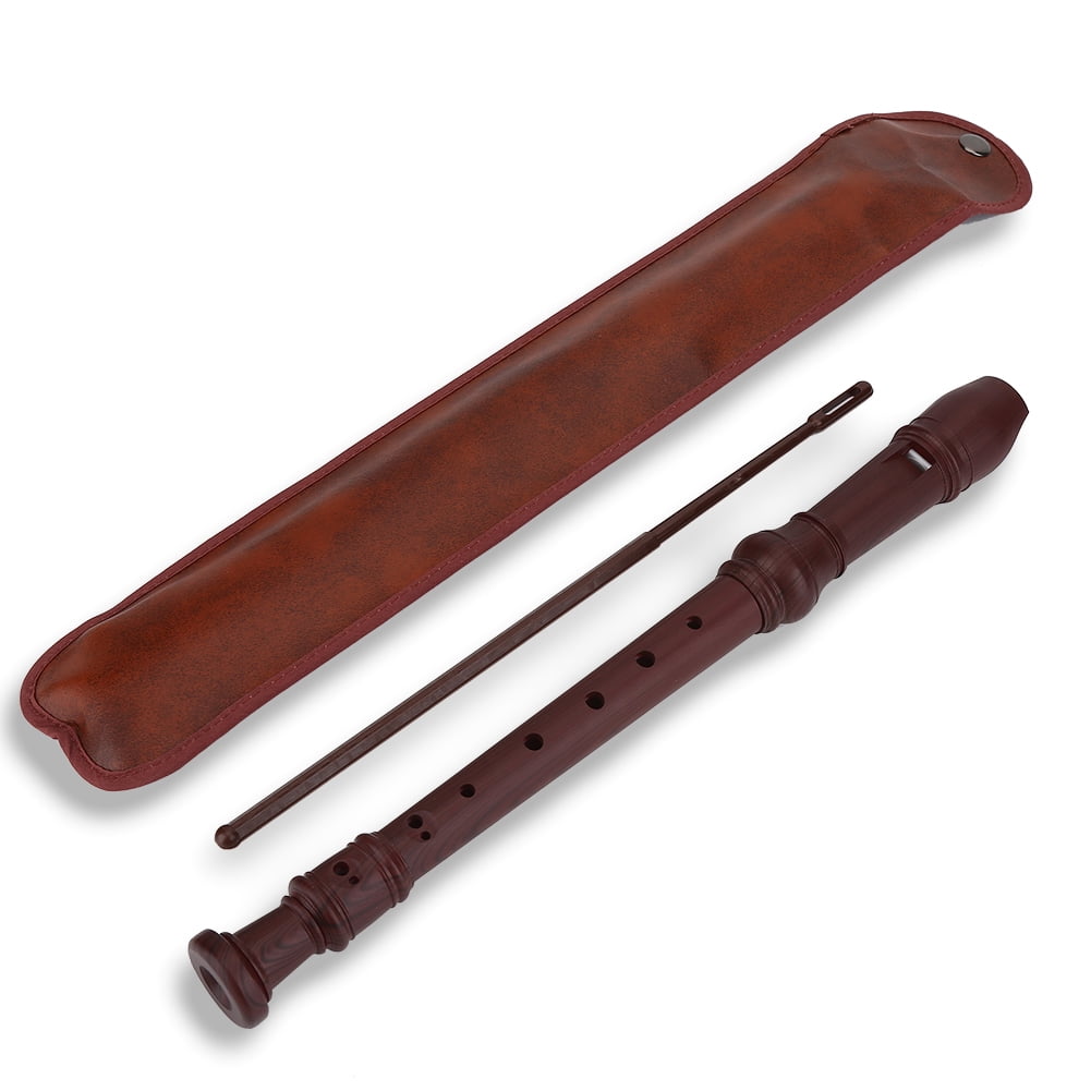 Ashata 8 Holes High Pitch Soprano Recorder Flute Plastic Instruments Reed Pipe, soprano recorder