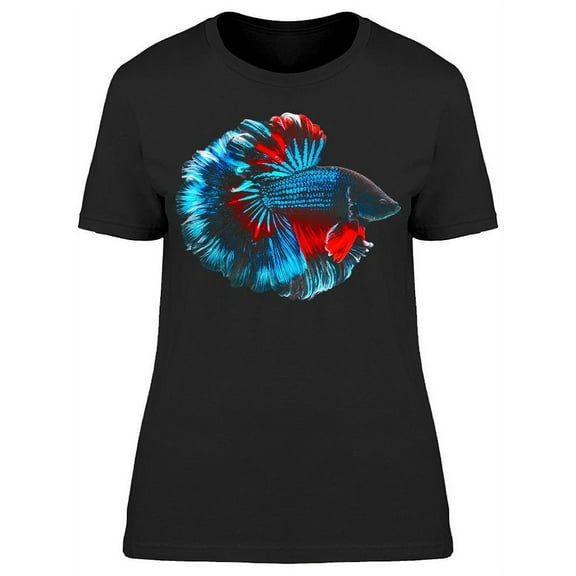 Lobed-Finned Betta Fish Gorgeous T-Shirt Women -Image by Shutterstock, Female 3X-Large