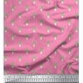 thumbnail image 1 of Soimoi Rayon Crepe Fabric Pot & Cactus Tree Print Fabric by The Yard 46 Inch Wide, 1 of 1
